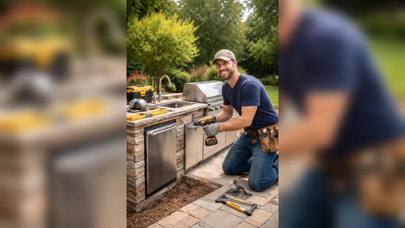 Upgrade Entertaining Spaces Using an Outdoor Kitchen And Grill in Madison, CT