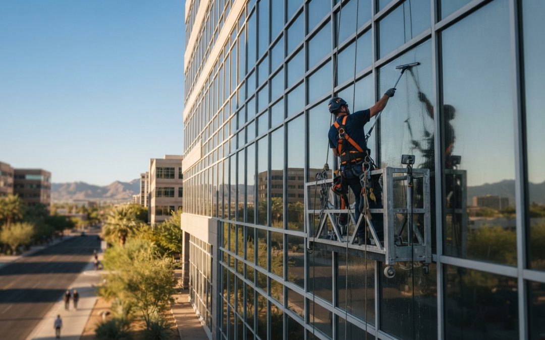 A Practical Guide to Commercial Window Cleaning Standards in Las Vegas, NV